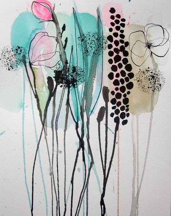 Samstag, 17.05.25 | 10 Uhr paint it! LineArt Blumen