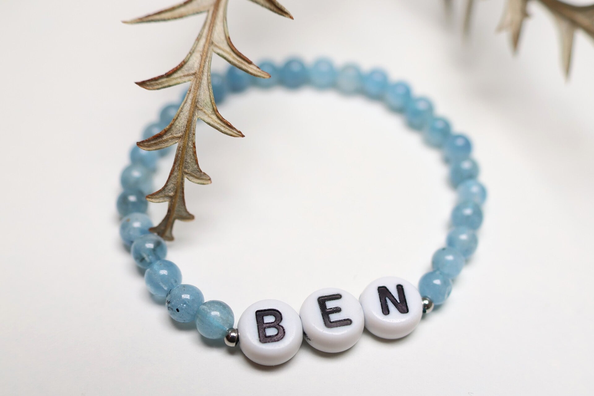 Baby Armband personalisiert Silber 925 oder Edelstahl Elemente