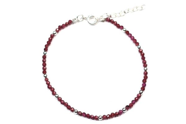 Armband Granat