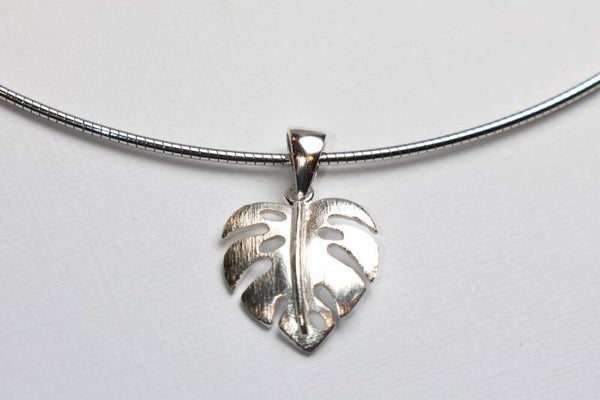 Monstera-Anhänger – Collier oder Kette
