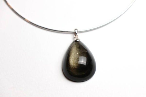 Mondstein Anhänger mit Collier oder Kette