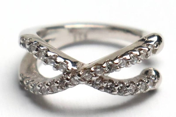 Ear Cuff - Einzelner Ohrring mit Zirkonia