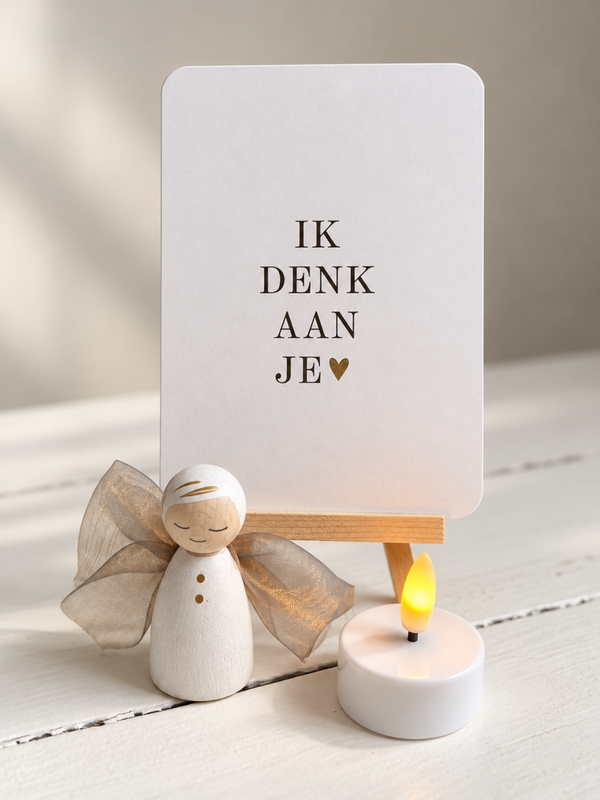 Troostcadeautje - Ik denk aan je