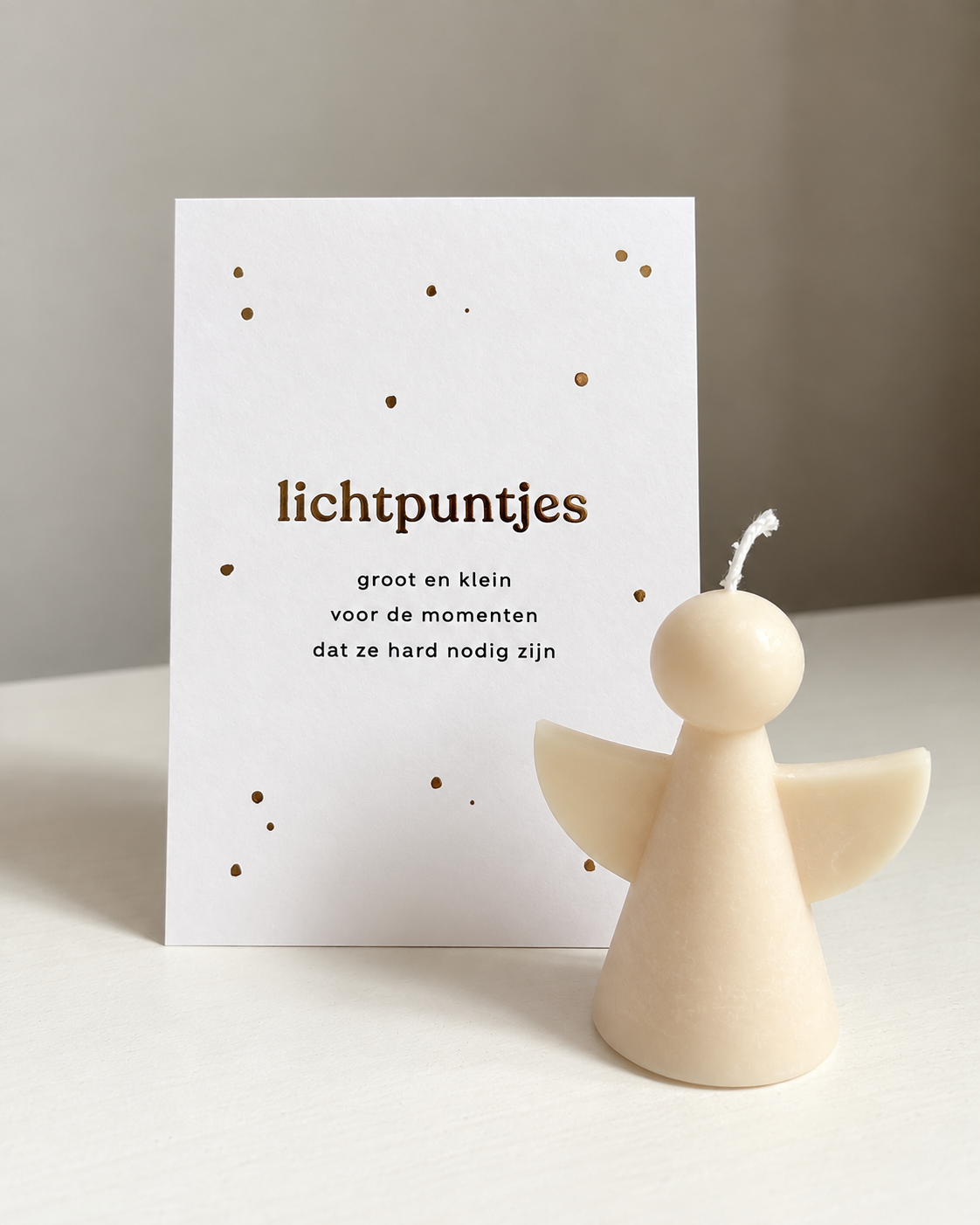 Lichtpuntje engelkaars