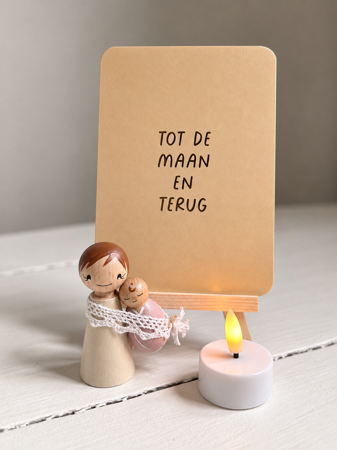 Tot de maan en terug - moeder en sterrenkind