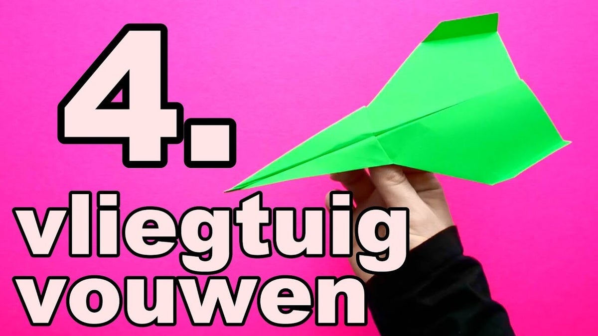 VLIEGTUIGJE VOUWEN / CREA IN DE KLAS | meesterrichard
