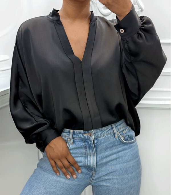 Ilona Blouse zwart (S tot 46)