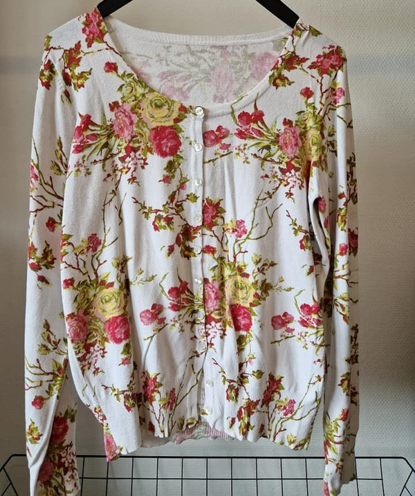 Bloemen Vest XL