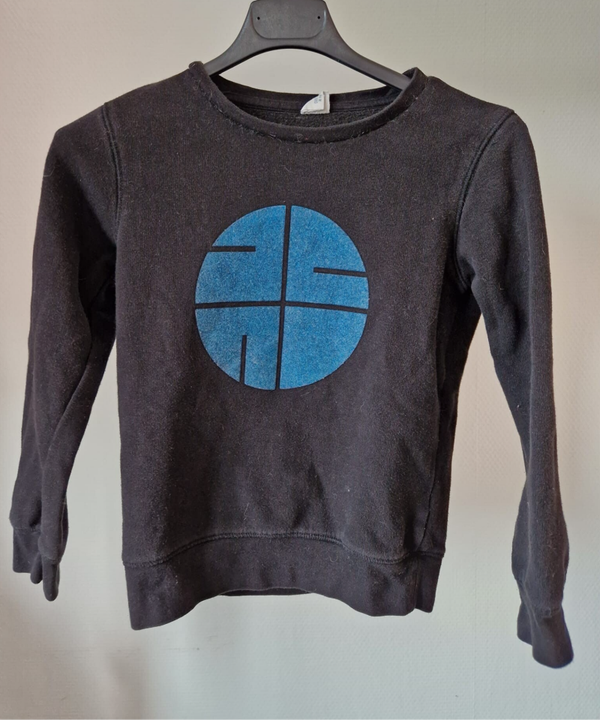 Trui Zwart Blauw 122-128