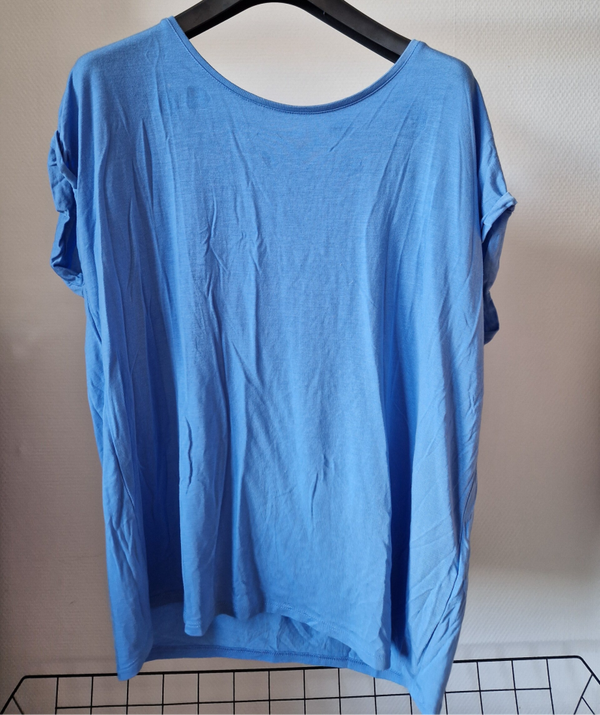Paars Blauw Shirt M
