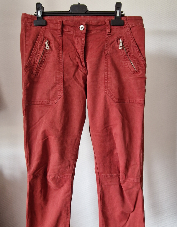Broek Bordoux Rood S