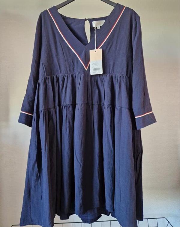 Beach Dress Blauw S (Nieuw)