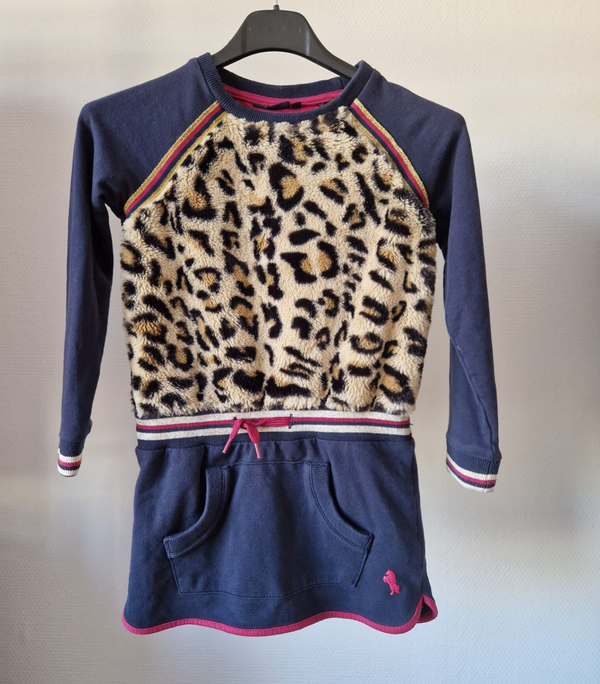Jurkje Blauw Panter 134-140