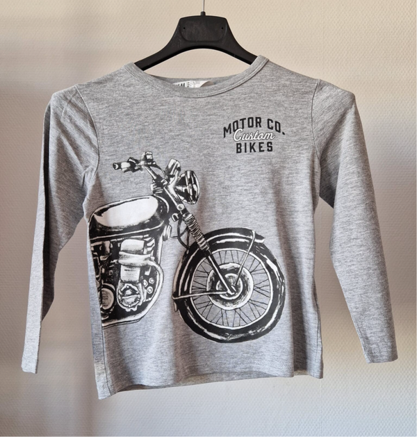 Long Sleeve Grijs 110-116