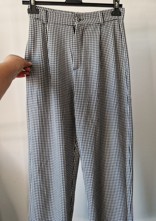 Zara Pantalon Blokjes XS