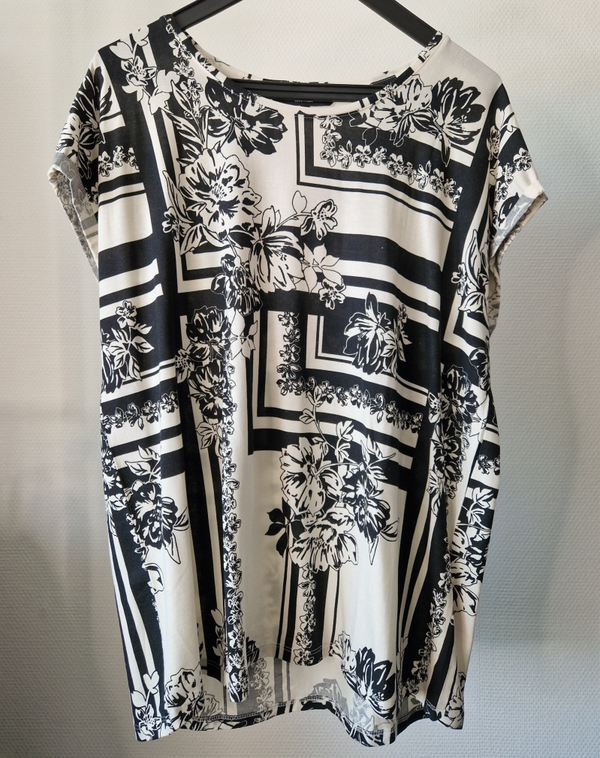 Shirt Zwart Wit Nieuw L-XL