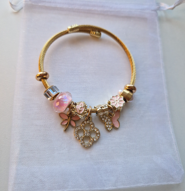 Silla Butterfly Bracelet (met bedels)