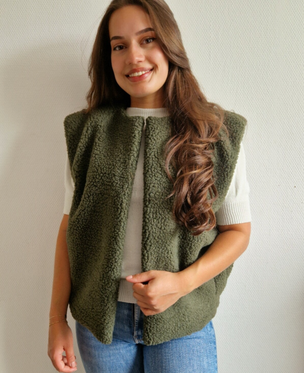 Teddy Gilet Nina
