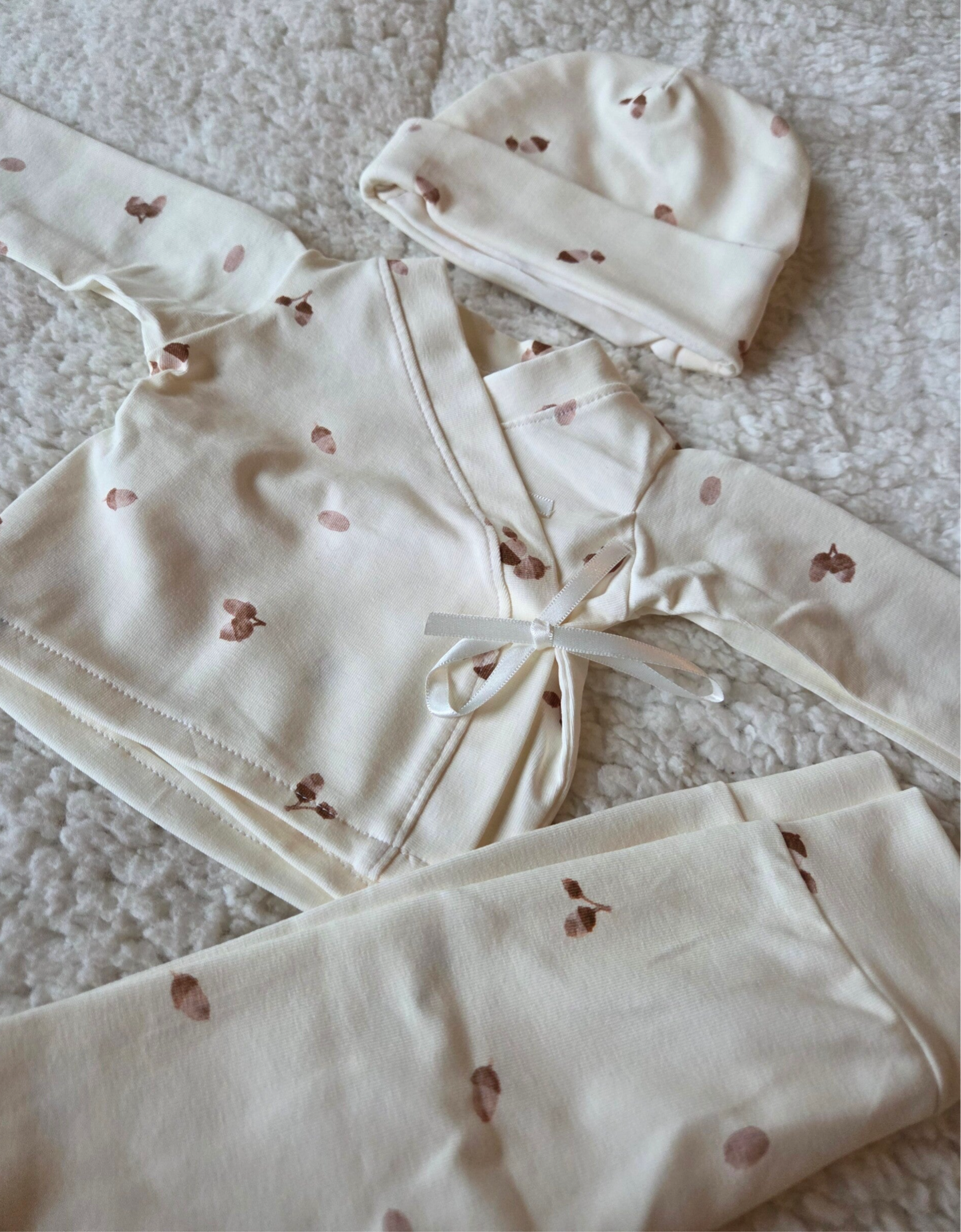 3 delige set eikeltjes prematuur dysmatuur