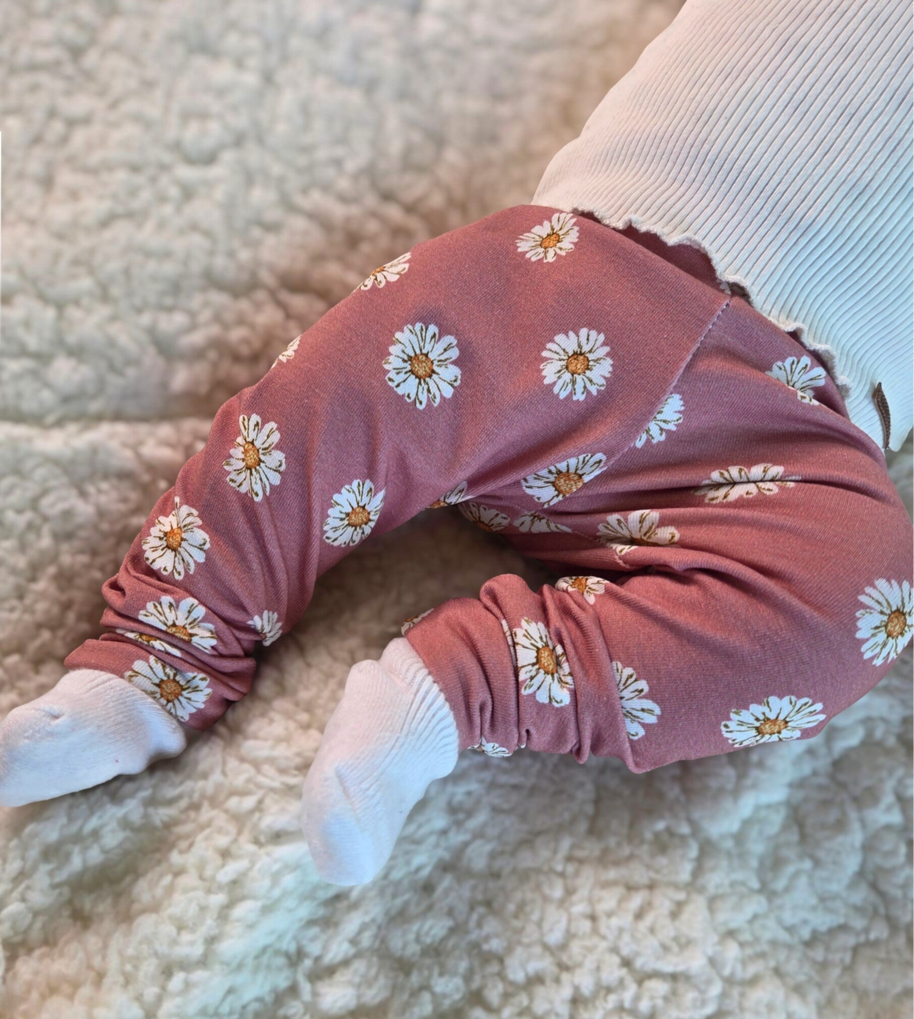 Sun Flower broekje Handmade