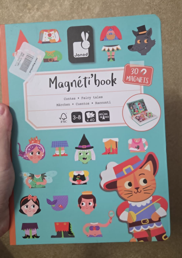 Magneet boek! Sprookjesbos! Nieuw
