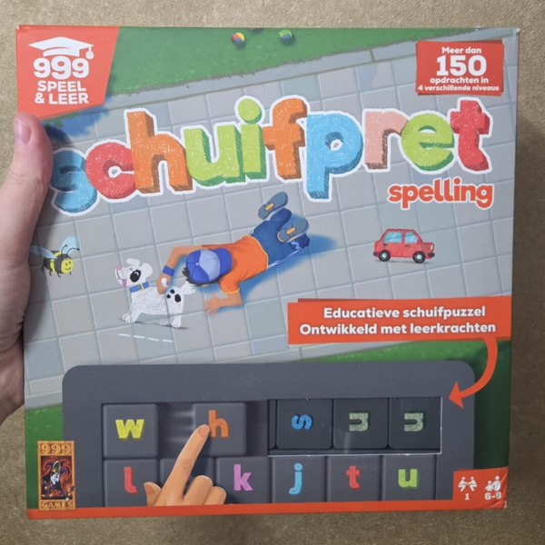 Schuifpret spelling spel (nieuw)