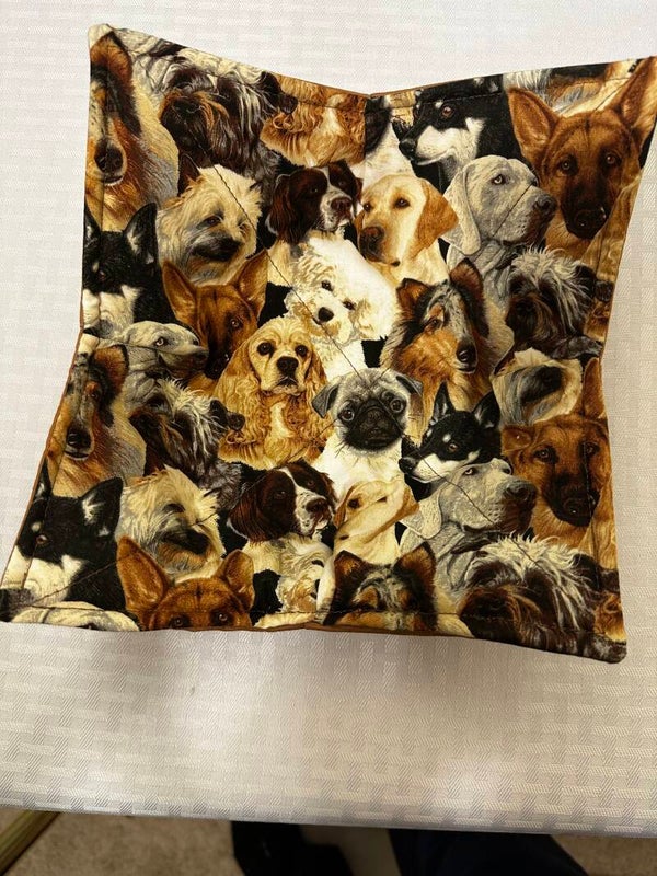 DOGS! Large Microwave Bowl Cozies—FREE Shipping!