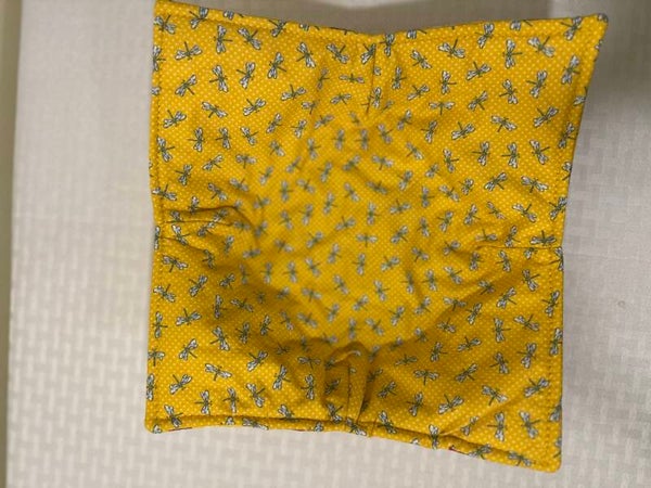 DRAGONFLIES & LADY BUGS Large Microwave Bowl Cozies--FREE SHIPPING!!
