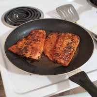 Fresh caught salmon dishes