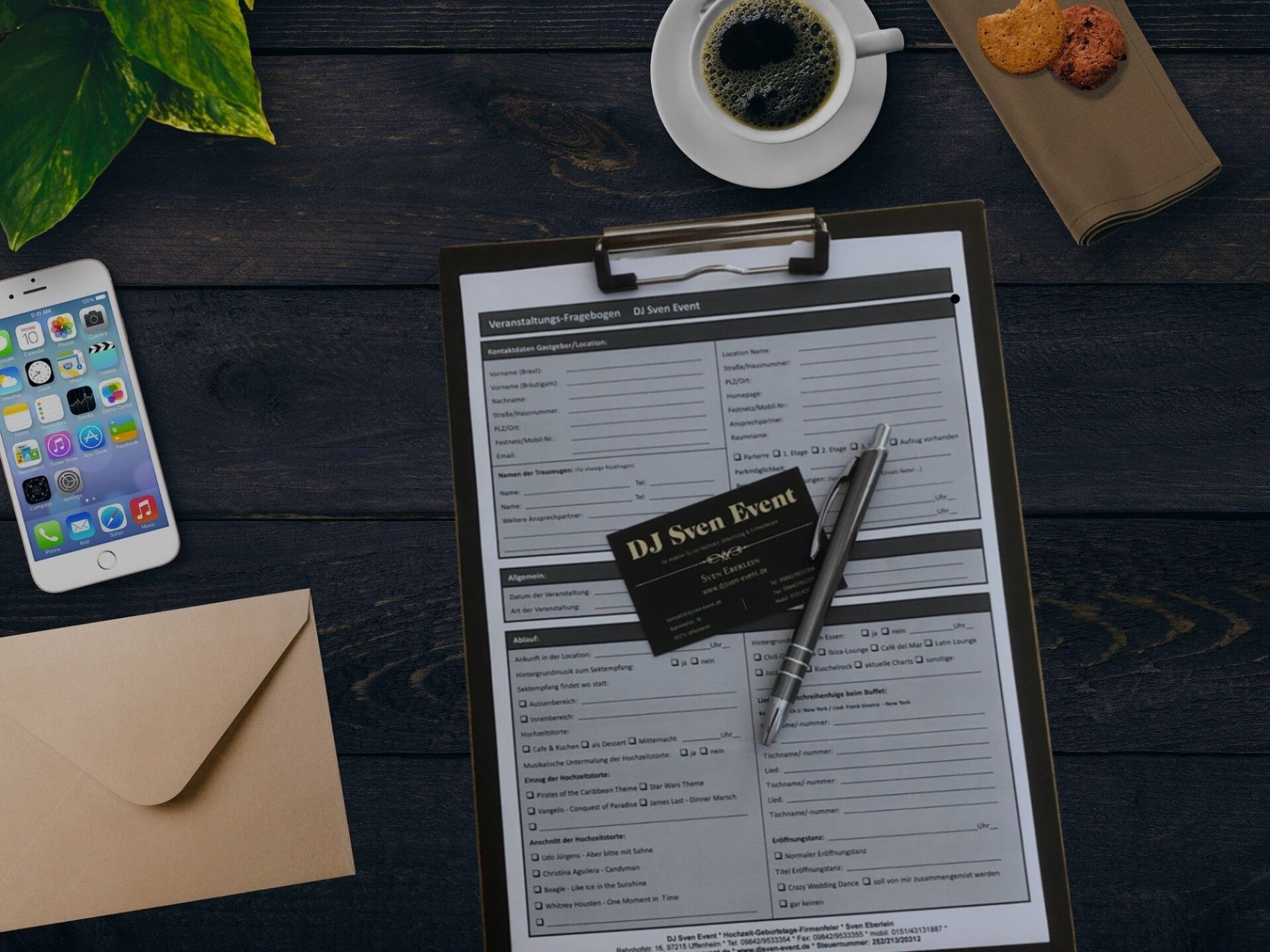 Vorgespräch Hochzeit DJ Sven Event