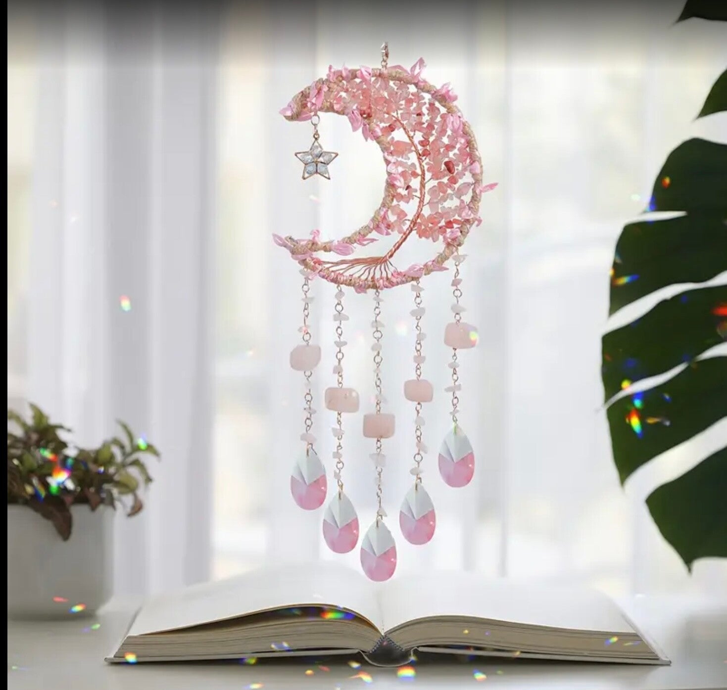 Drømmefanger 1 lyserød