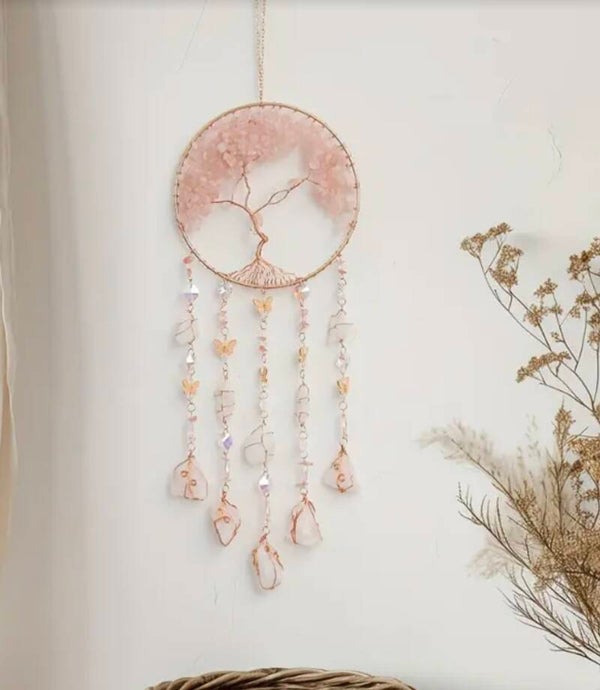 Livets træ m/rose quarts