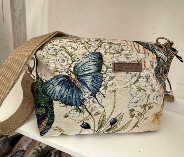 Crossover påfugl beige