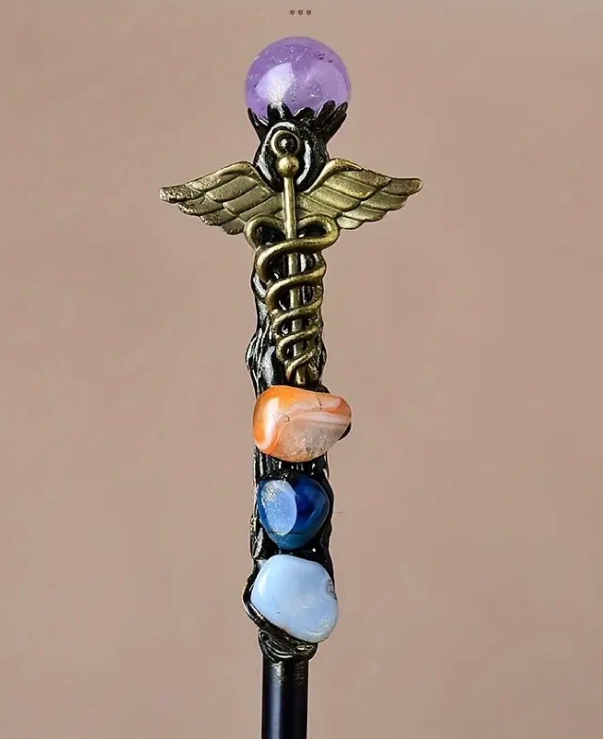 Krystal stav ametyst og opalit