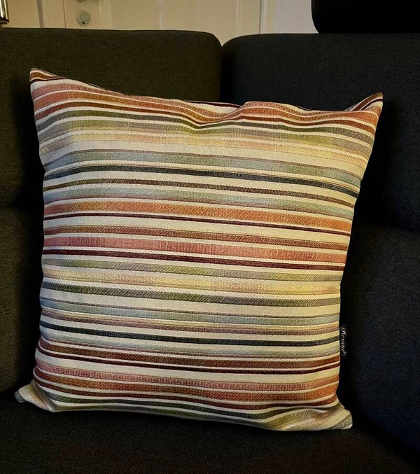 Pudebetræk pastel strib