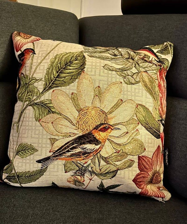 Pudebetræk pastel bird