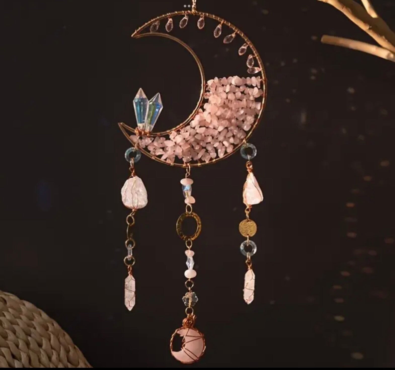 Drømmefanger 2 lyserød