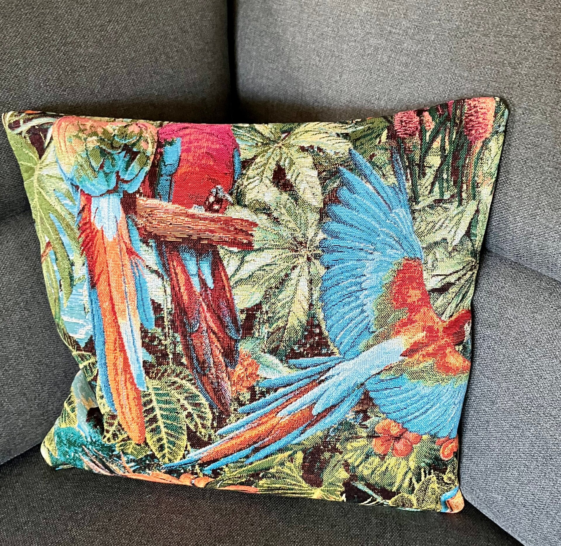 Pudebetræk papegøjer