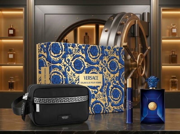 VERSACE POUR HOMME EDT 100ML — 3 PIECE GIFT SET