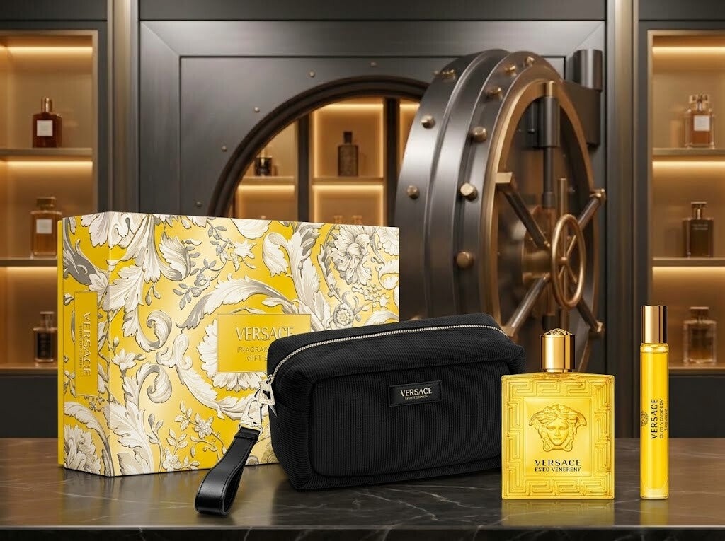 VERSACE EROS ENERGY EDP 100ML — 3 PIECE GIFT SET