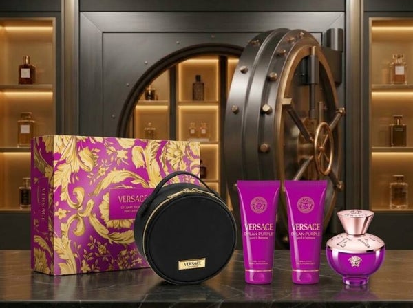 Dylan Purple Pour Femme by Versace 100ml EDP 4 Piece Gift Set