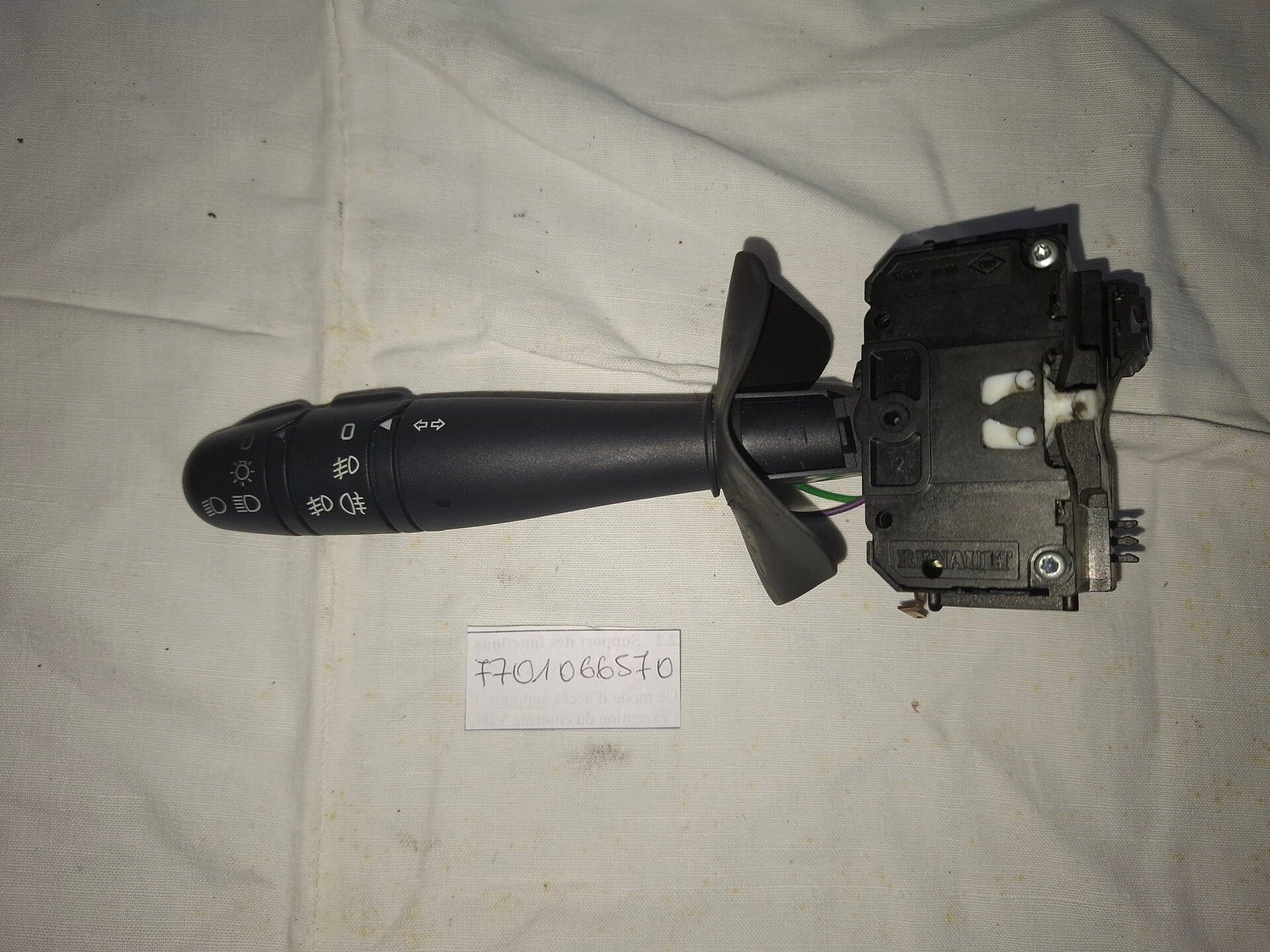 COMMANDE ECLAIRAGE CLIO II Ph2 1,5L DCI JC5