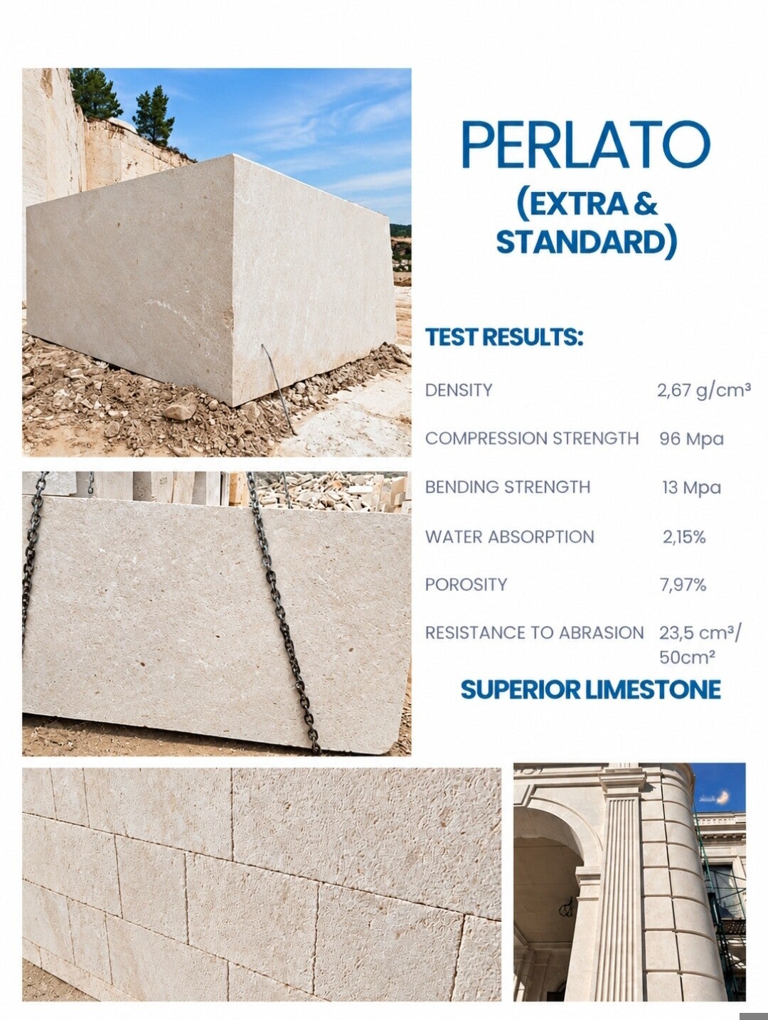 BRAČSTONE PERLATO Kalkstein