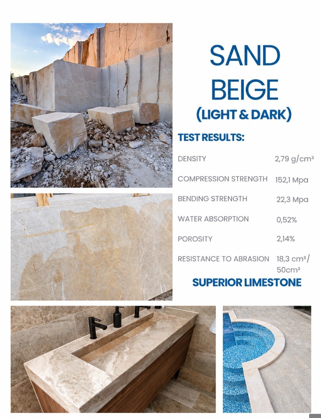 BRAČSTONE SAND BEIGE Kalkstein