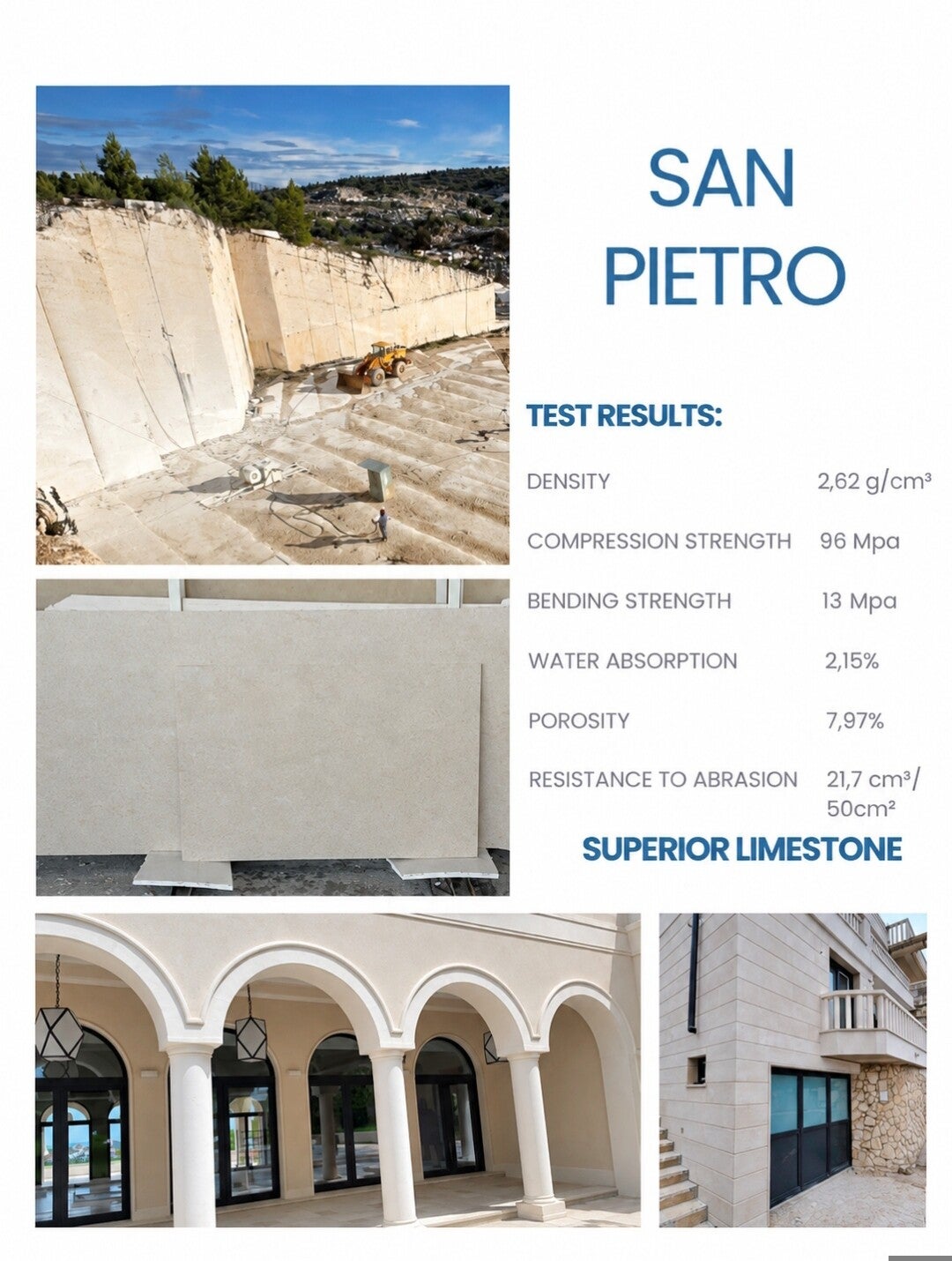 Bračstone SAN PIETRO Kalkstein