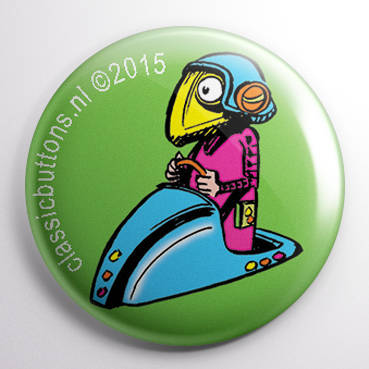 Fantasie figuurtje van striptekenaar Gideon Brugman