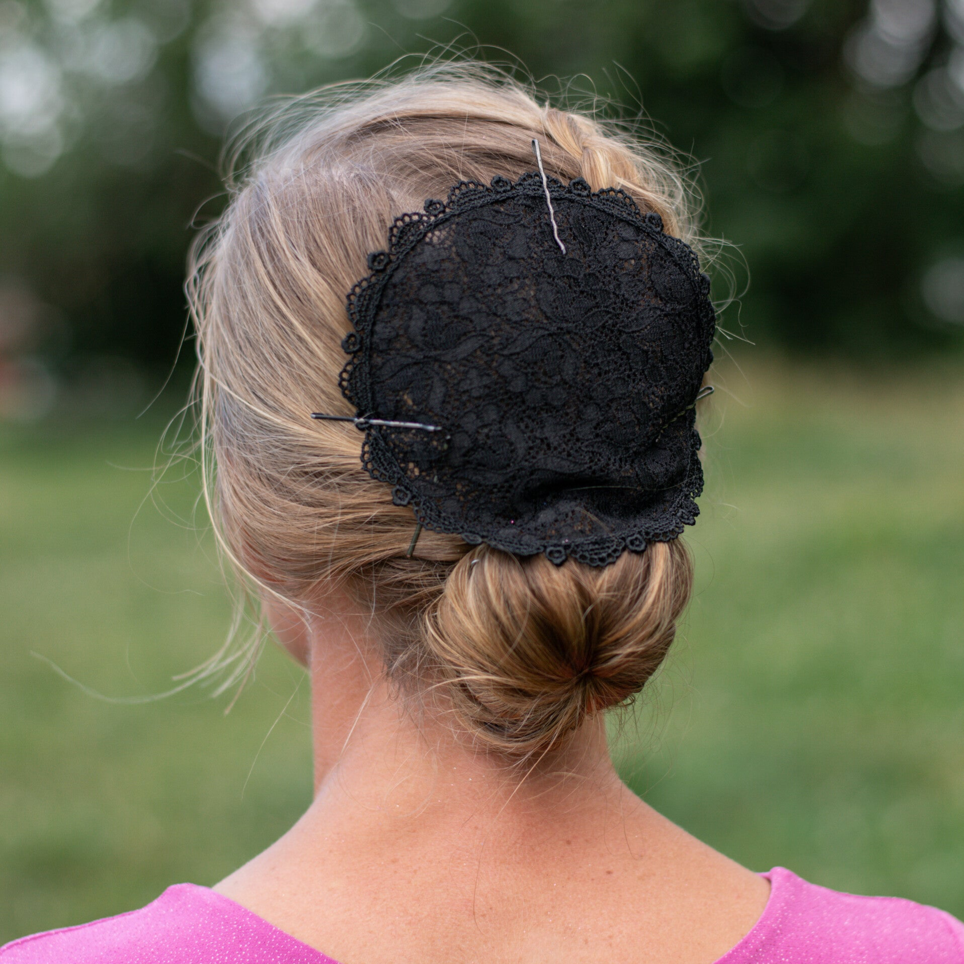 tulip lace -black