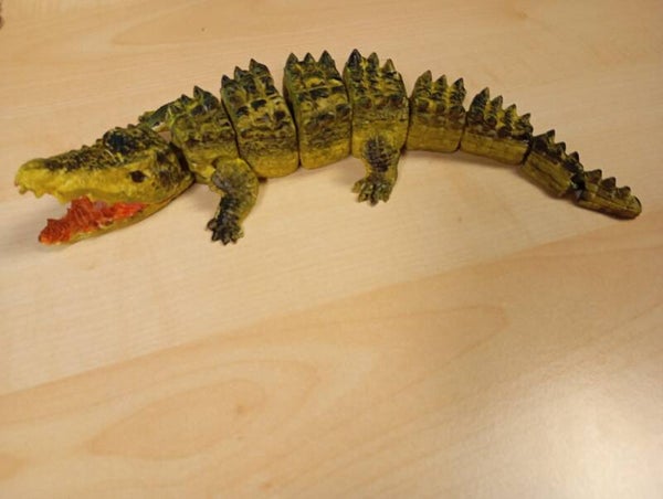 3D Krokodil
