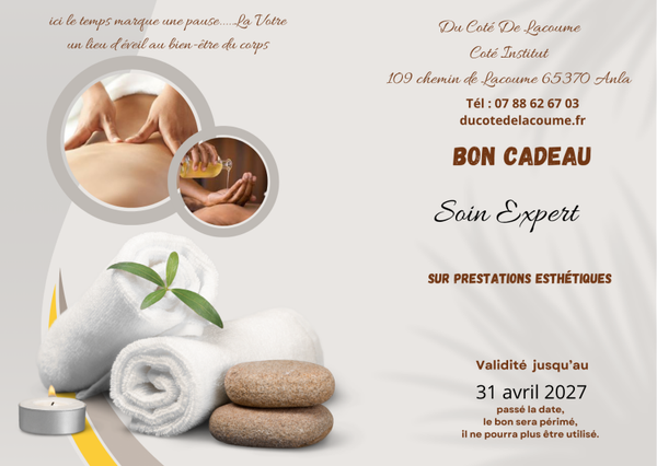 Bon Cadeau Soin Expert