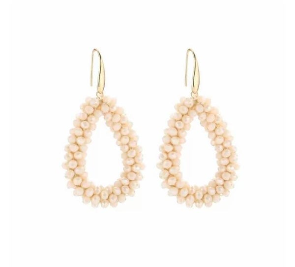 Oorbellen Ibiza Beige